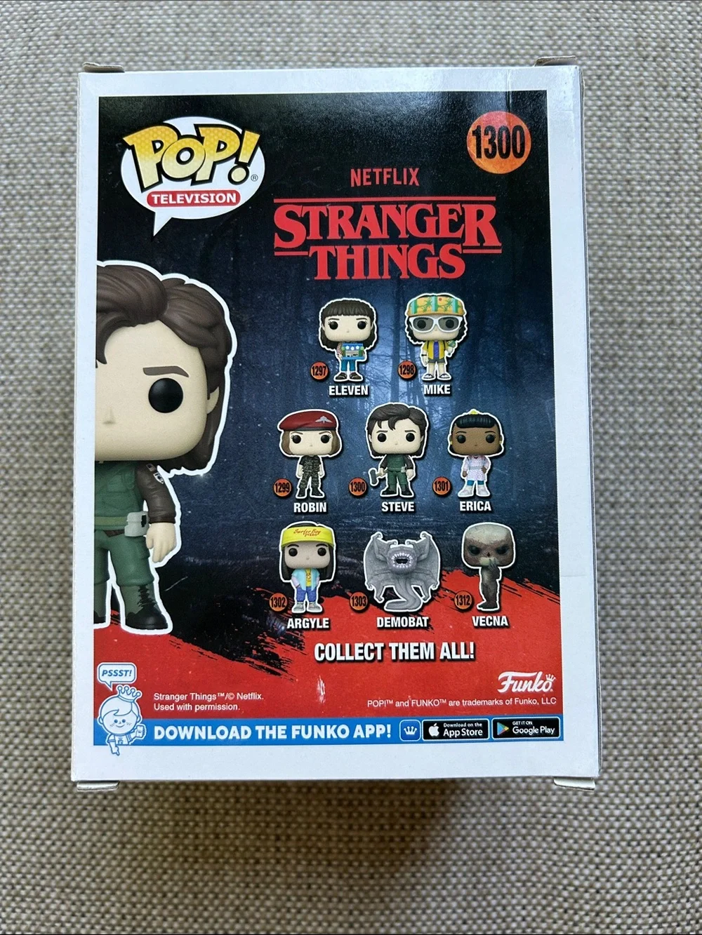 Funko Pop Television Stranger Things Steve Harrington 1300